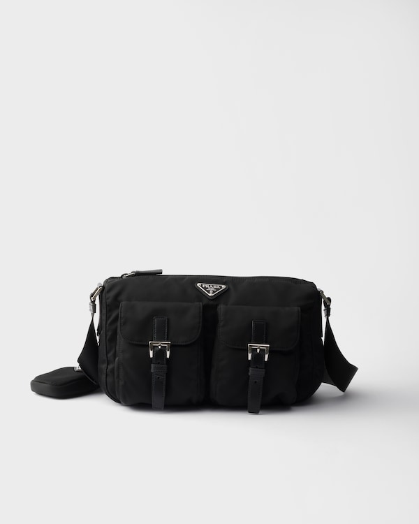 Re-Nylon shoulder bag - Black Re-Nylon shoulder bag - Black