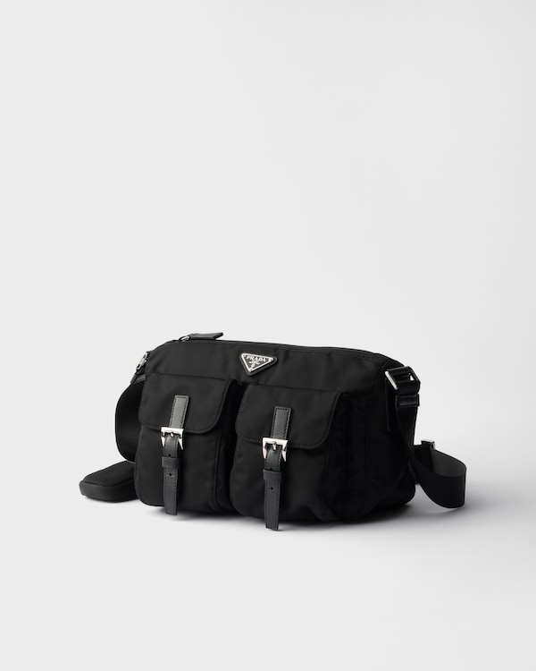 Re-Nylon shoulder bag - Black Re-Nylon shoulder bag - Black