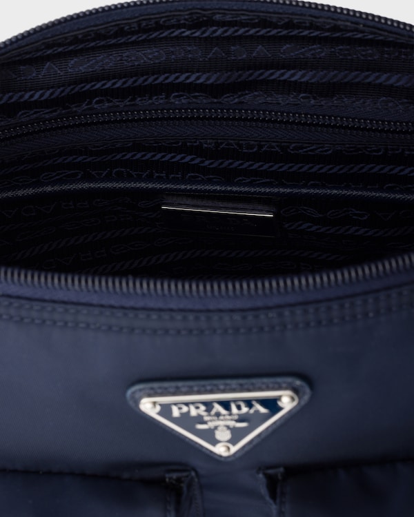 Re-Nylon shoulder bag - Baltic Blue Re-Nylon shoulder bag - Baltic Blue