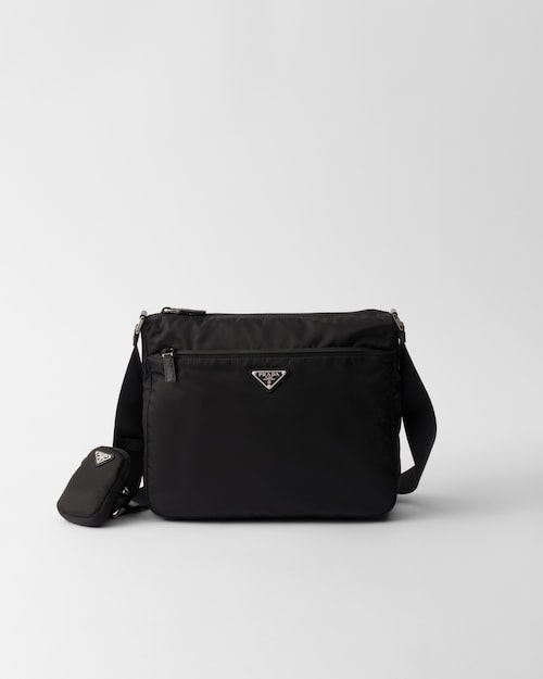 ブラック Re-Nylon ショルダーバッグ | Prada