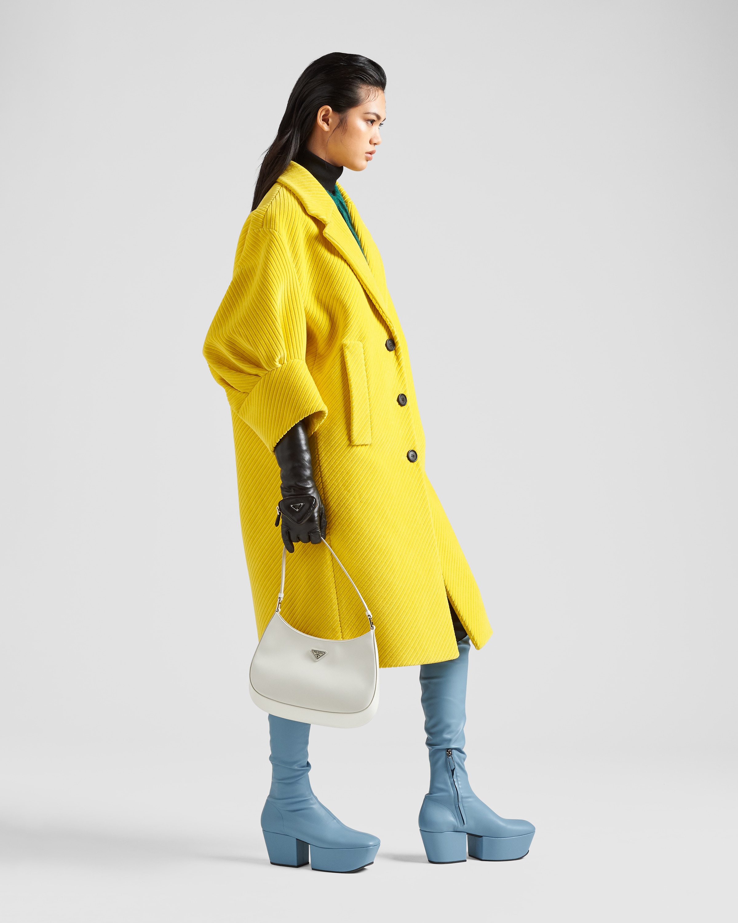 Prada Prada Cleo 亮面皮革单肩包 2