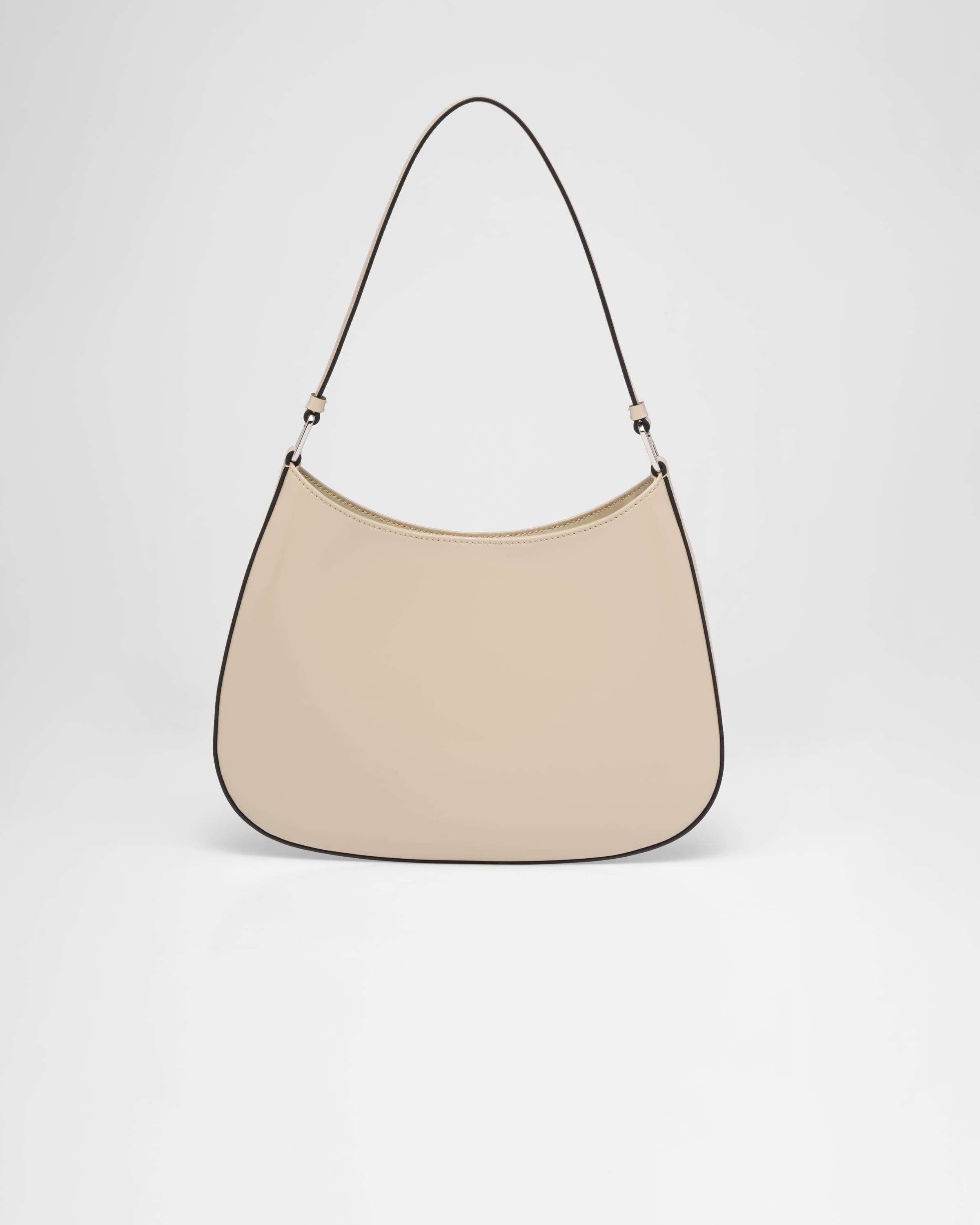 PRADA CLEO クレオ ベージュ PRADA Prada Cleo brushed leather shoulder bag
