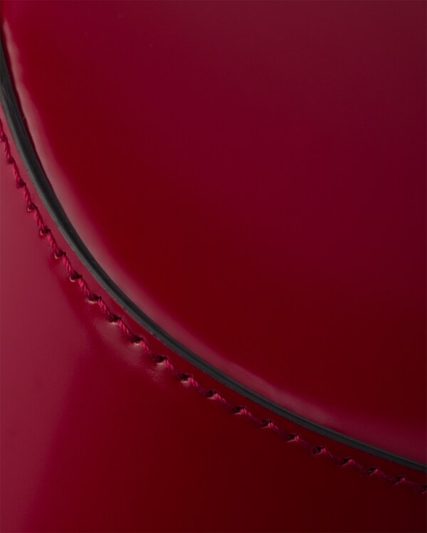 Prada Cleo brushed leather shoulder bag - Ruby red Prada Cleo brushed leather shoulder bag - Ruby red