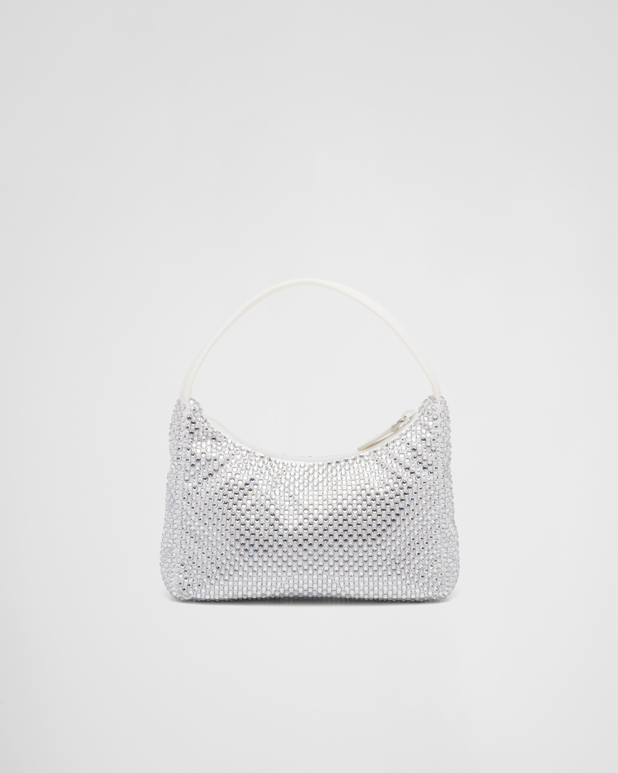 Mini white shop prada bag