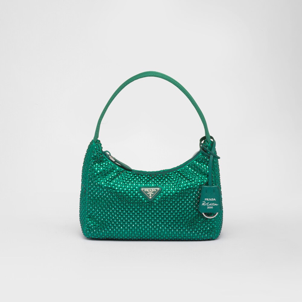 Prada Satin mini-bag with crystals 1