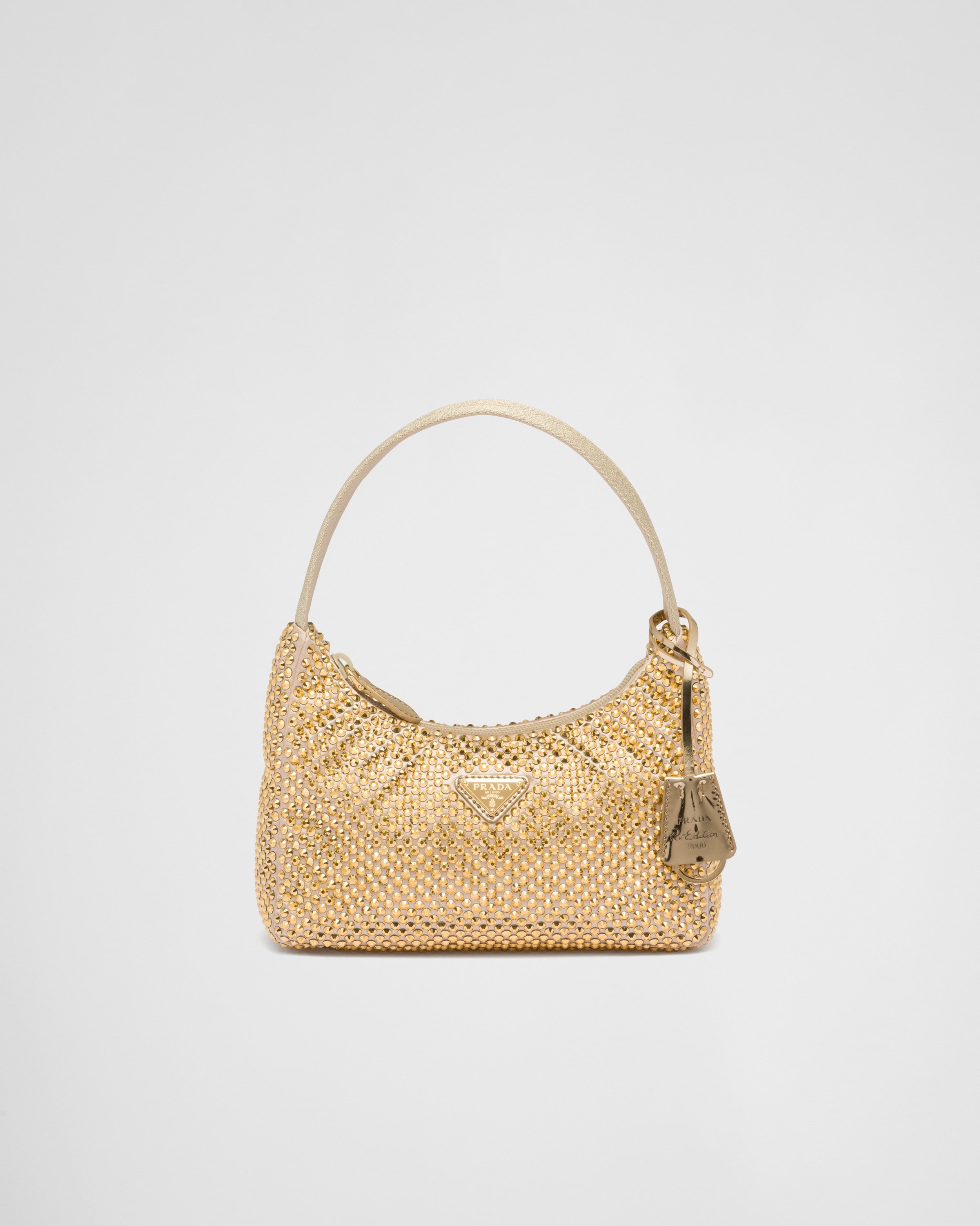 Prada sales bag gold