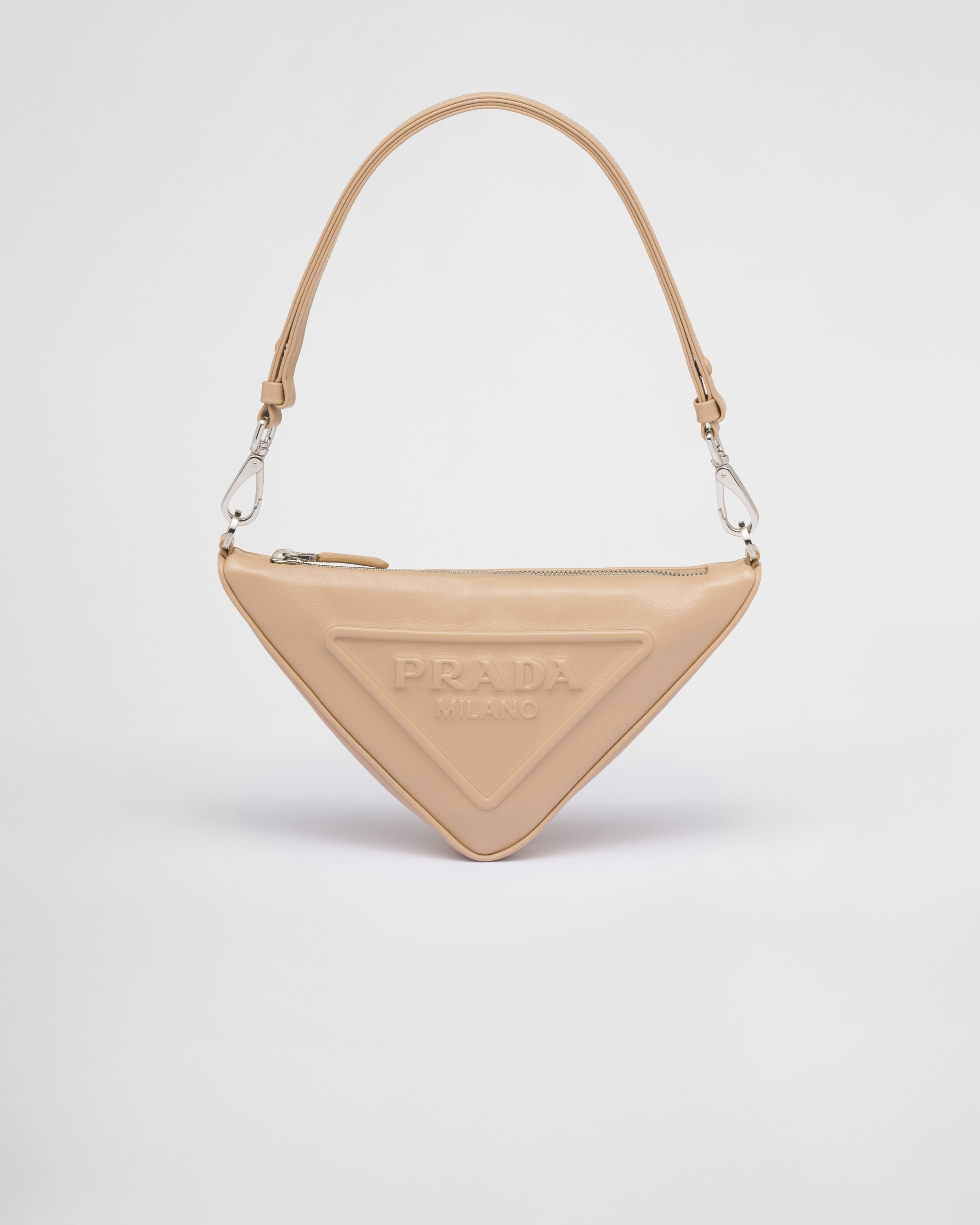 Prada Women's Triangle Leather Mini-bag