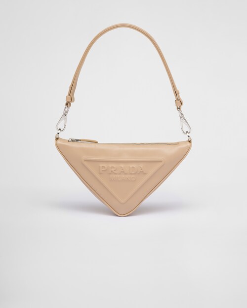 Prada Mini borsa Prada Triangle in pelle 1