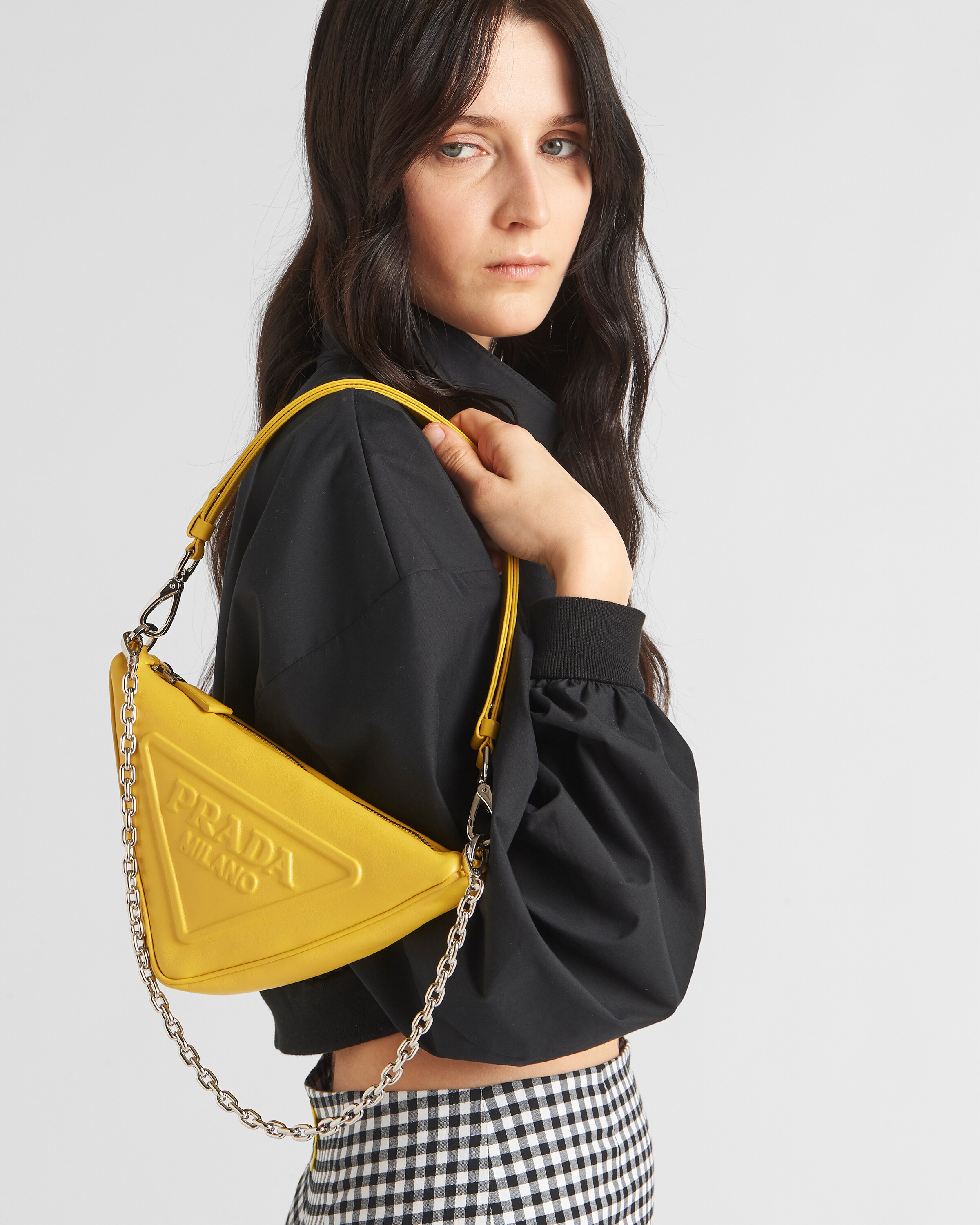 Prada Prada Triangle leather mini\u002Dbag 2