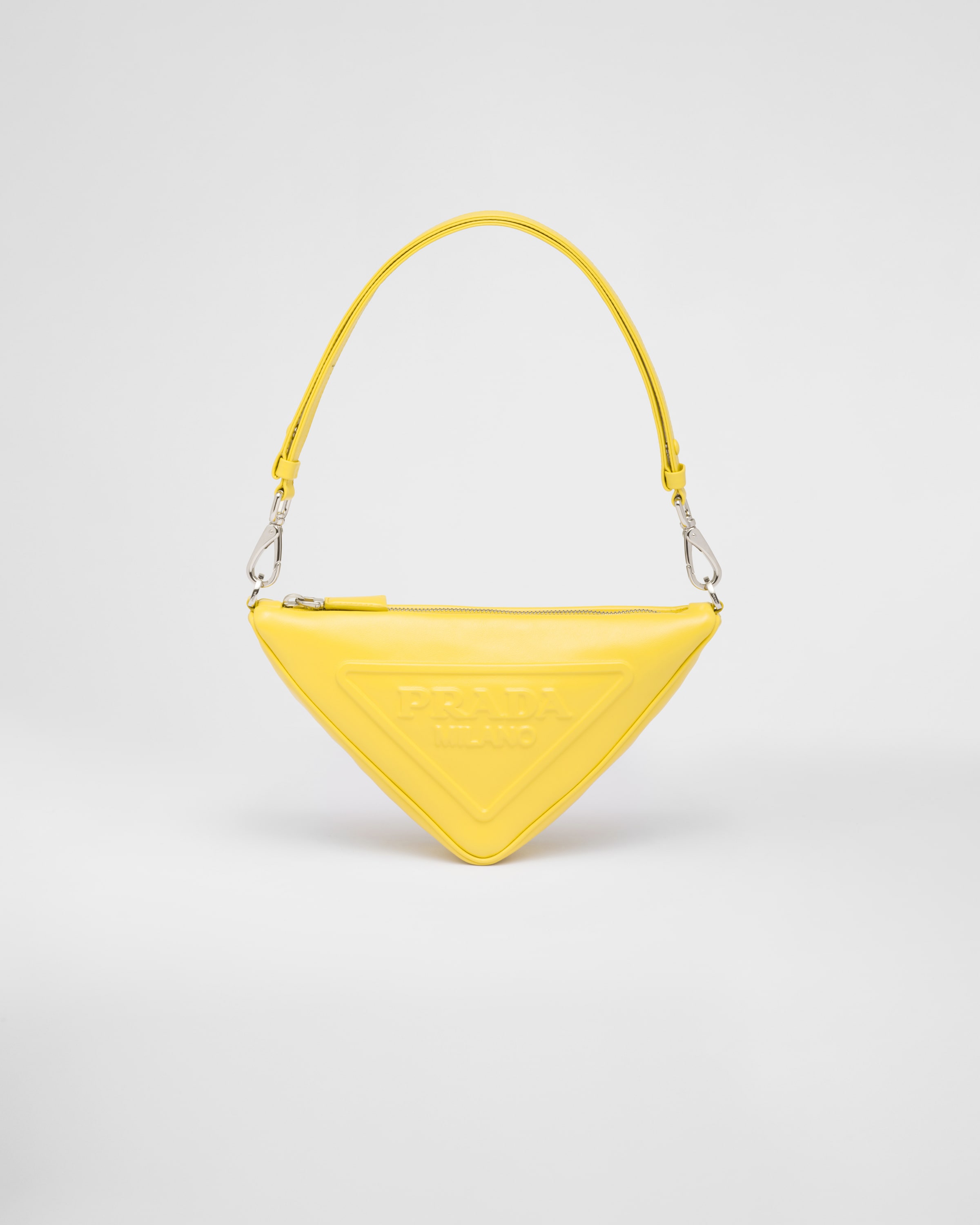 Prada Triangle leather mini bag