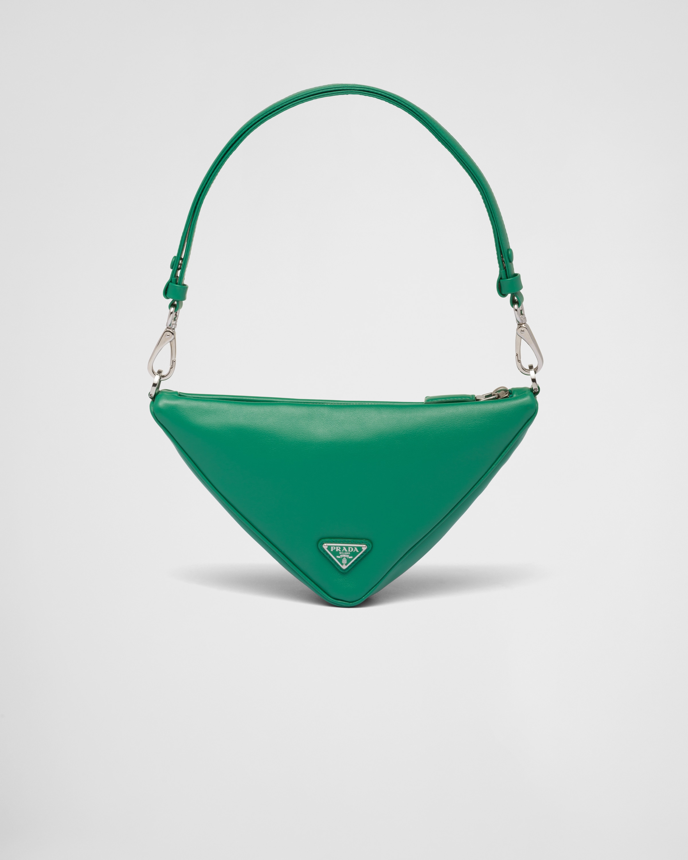 Prada Triangle leather mini bag