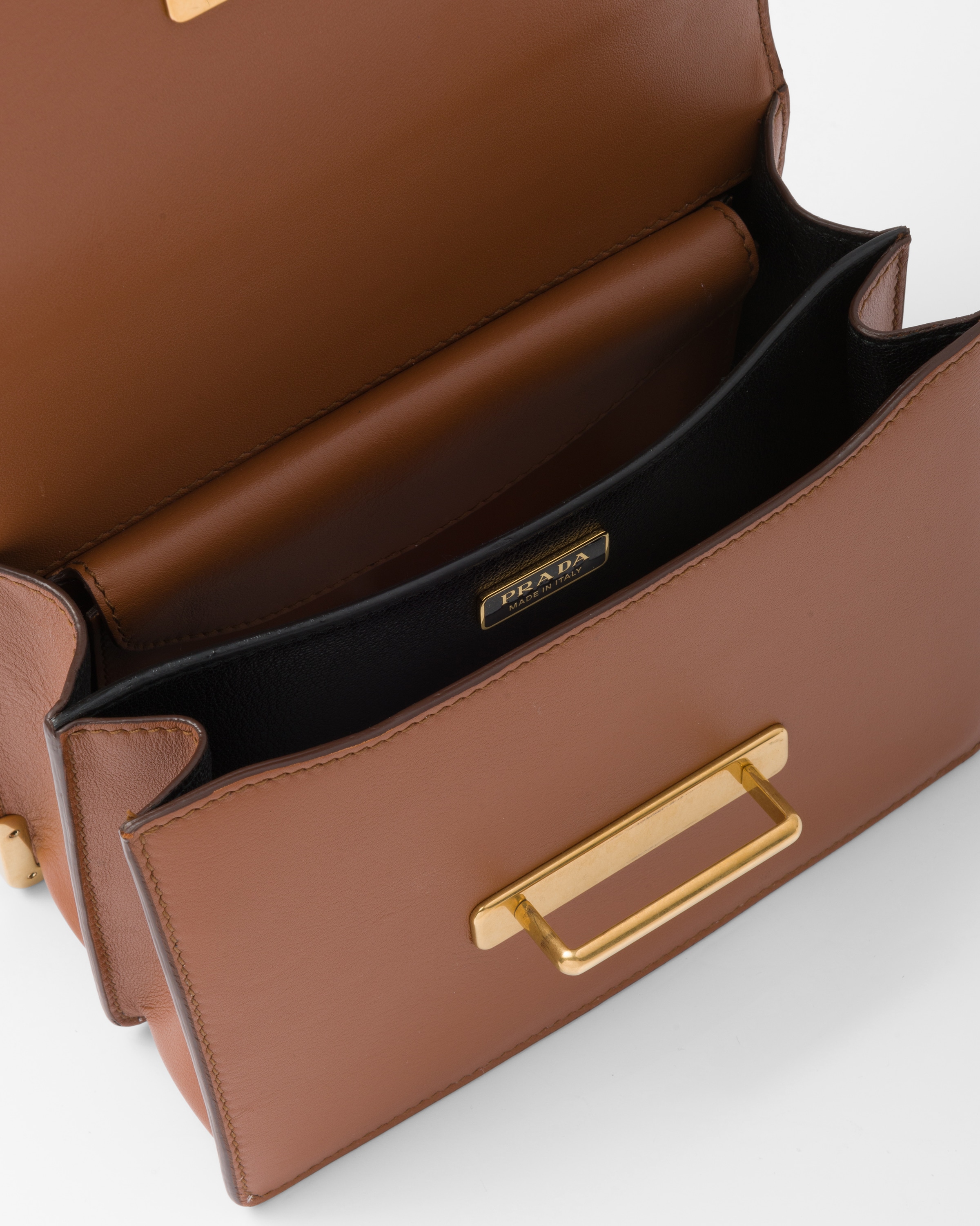 Prada Cahier leather bag