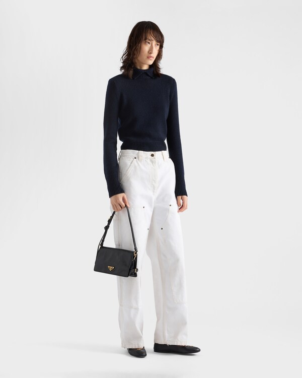 حقيبة كتف من الجلد حقيبة كتف من الجلد