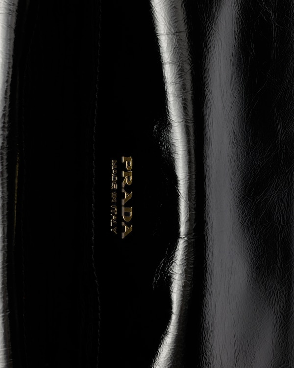 Mini leather shoulder bag - Black Mini leather shoulder bag - Black