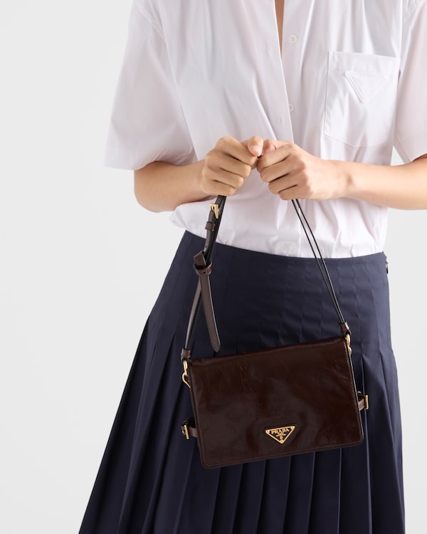 حقيبة كتف من الجلد حقيبة كتف من الجلد