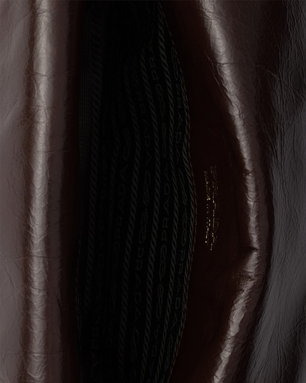 Mini leather shoulder bag - Dark Brown Mini leather shoulder bag - Dark Brown