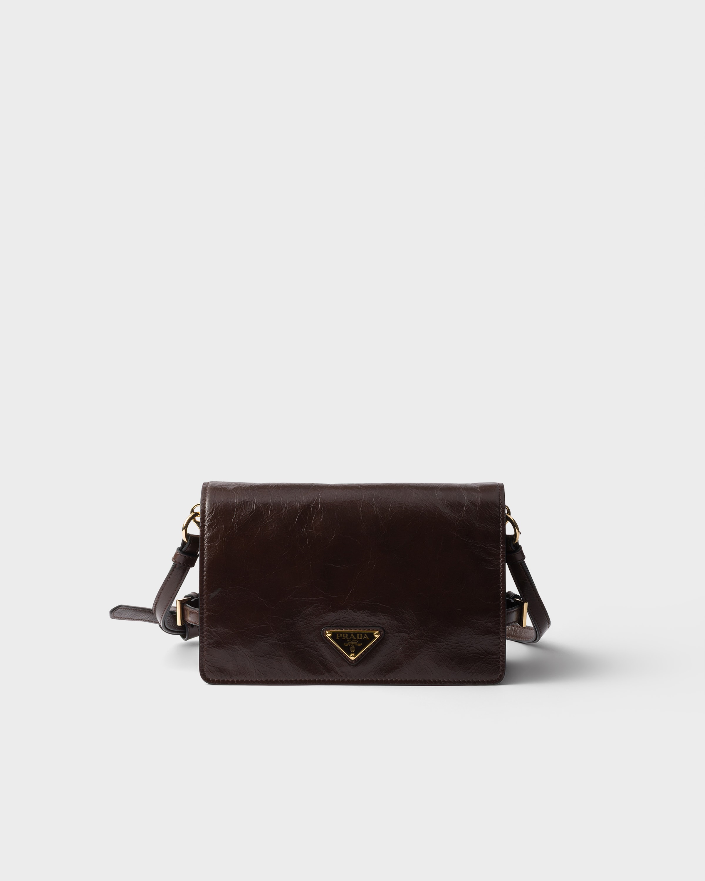 Prada Mini leather shoulder bag