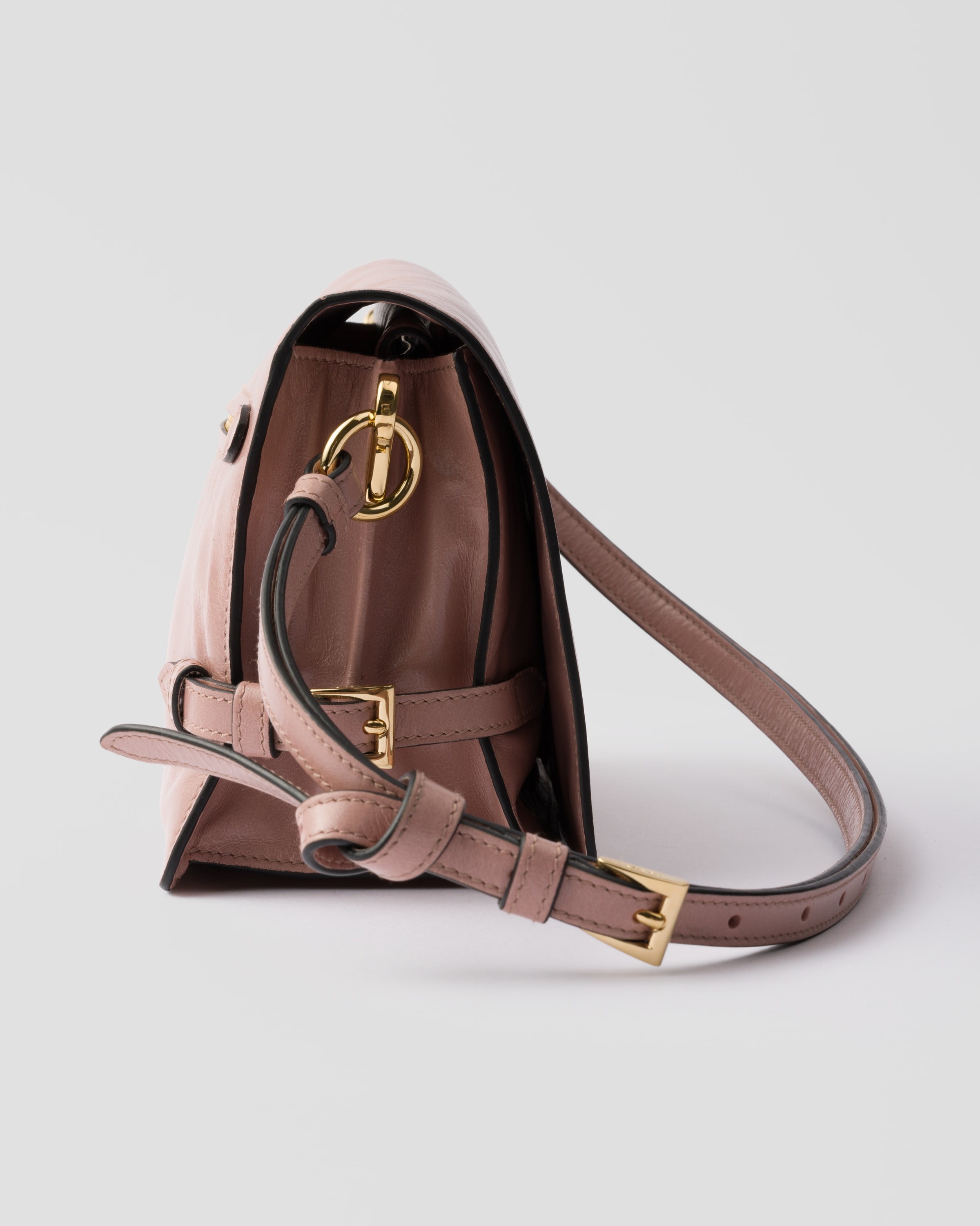 スズラン ソフトルックスレザー ショルダーバッグ | PRADA