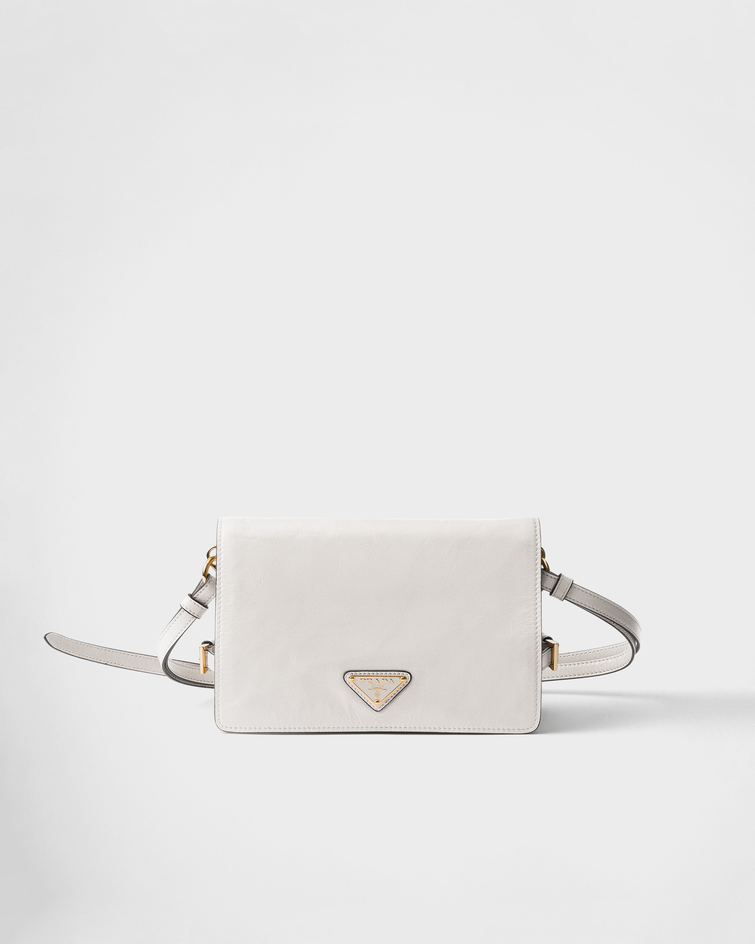 Prada white shoulder bag store