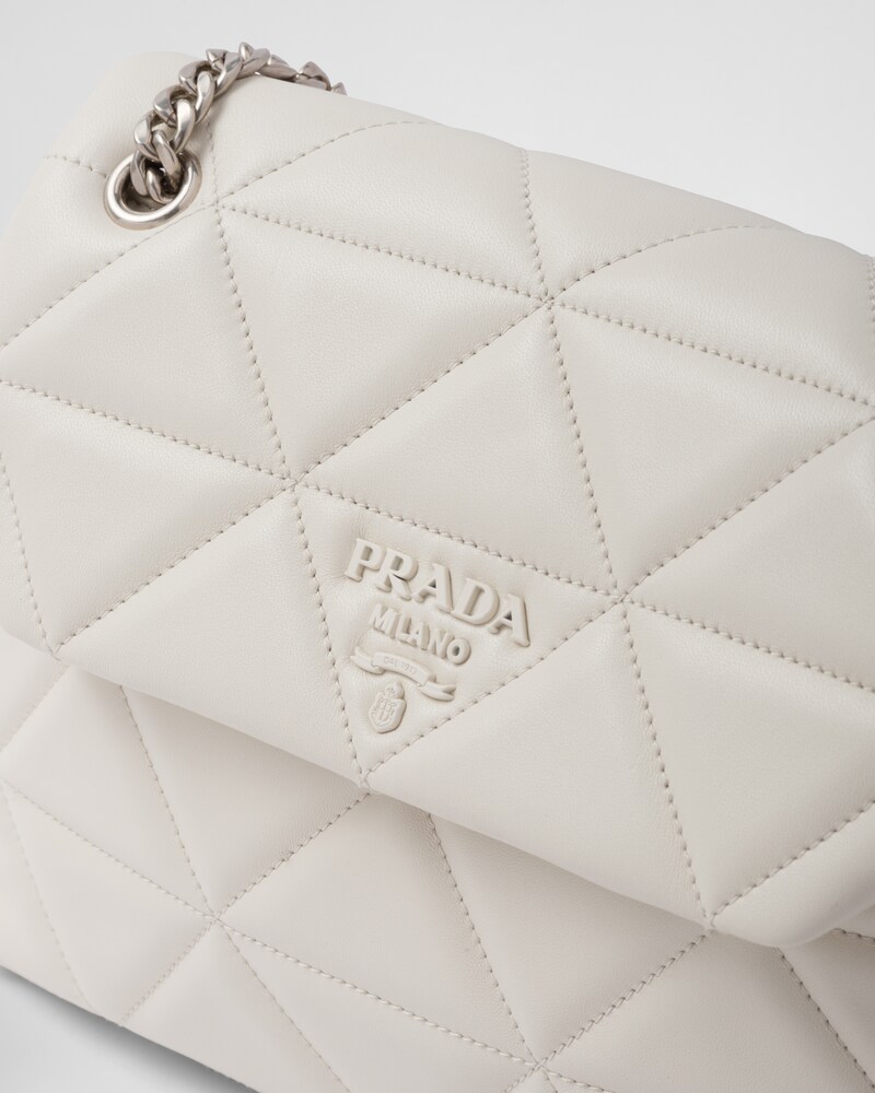 White Large Prada Spectrum Nappa Leather Bag PRADA