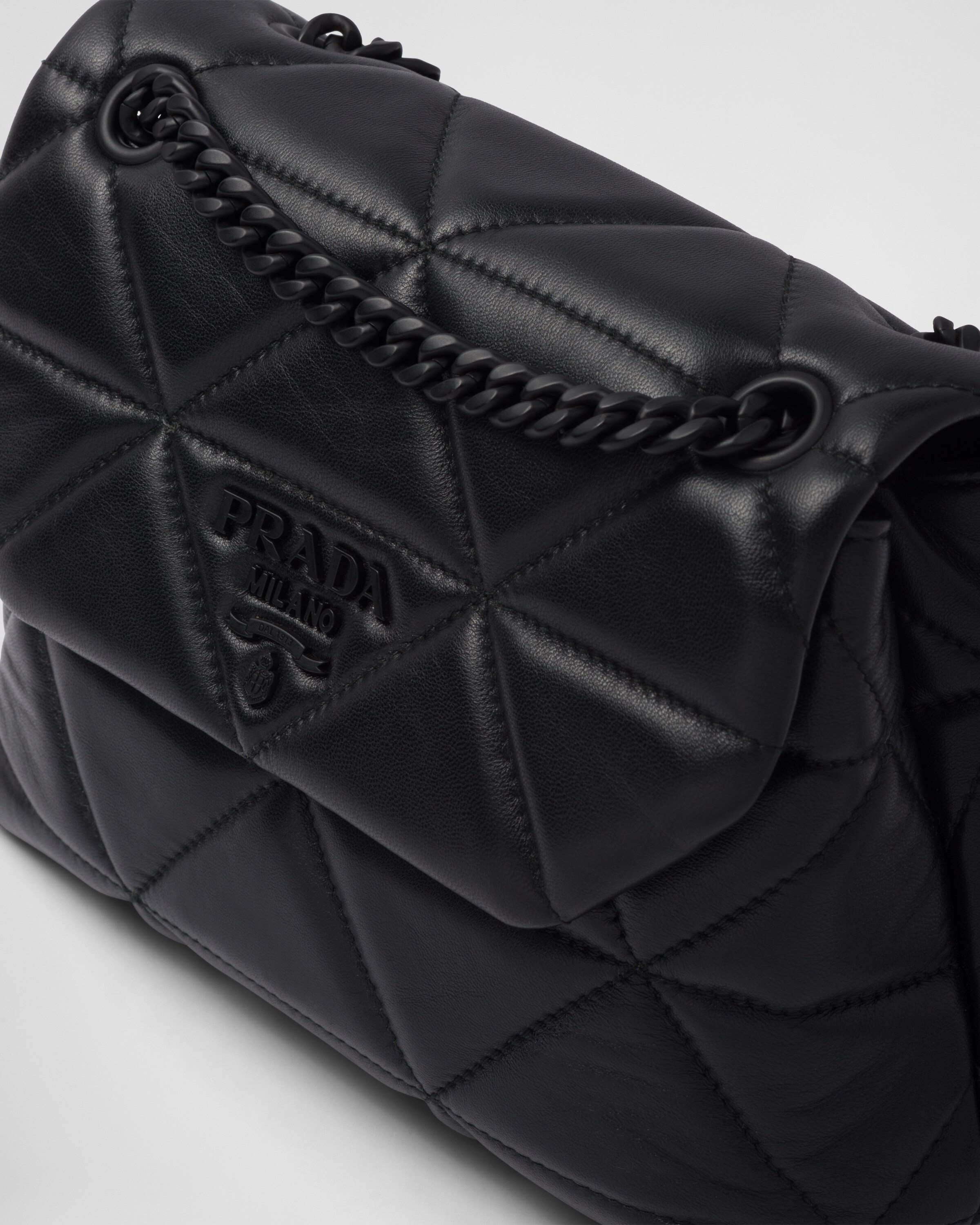 Black Small Nappa Leather Prada Spectrum Bag PRADA