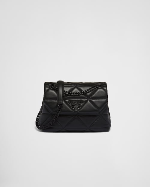 Bolso de hombro pequeño Spectrum Negro Prada