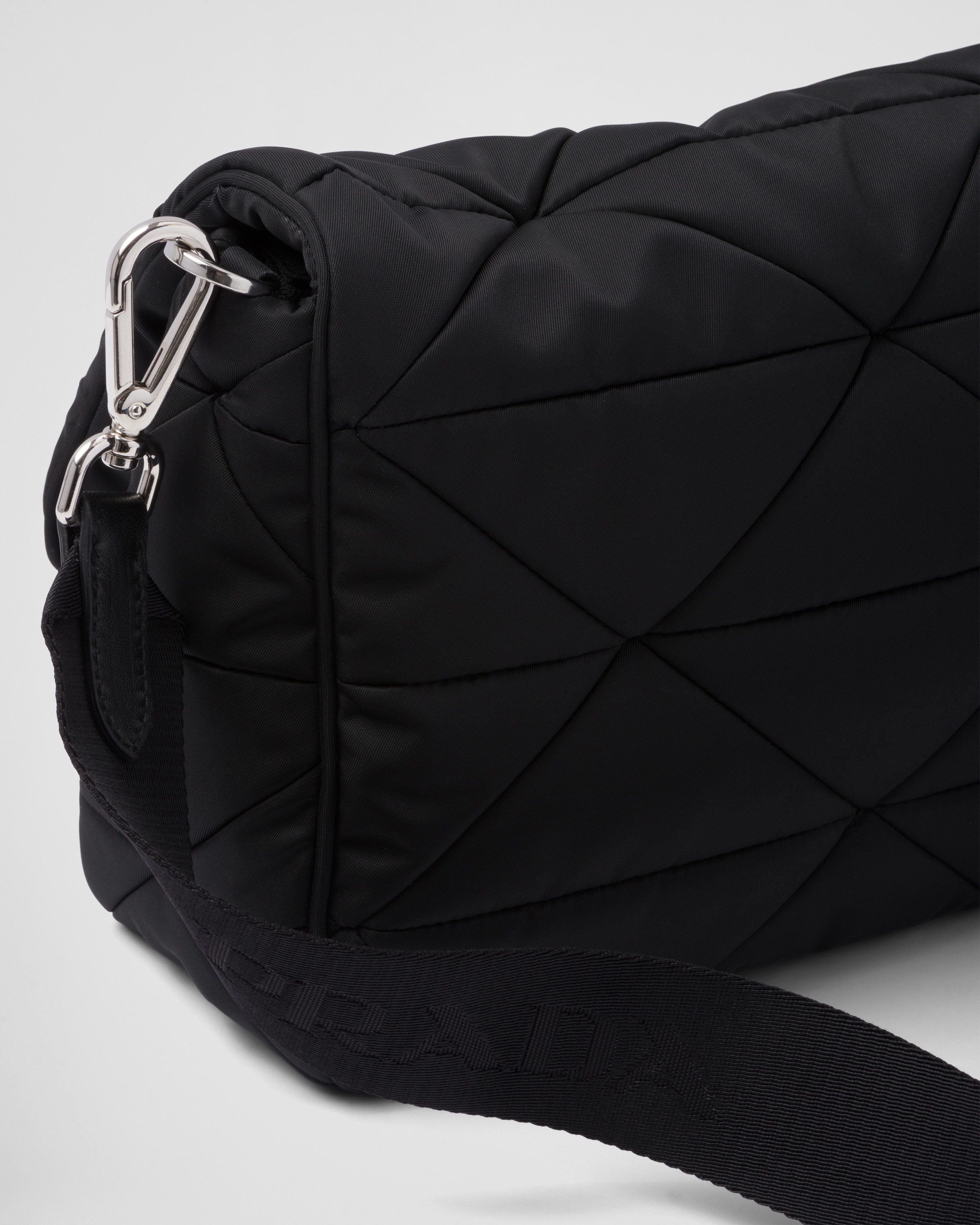 Prada quilted best sale nylon shoulder bag