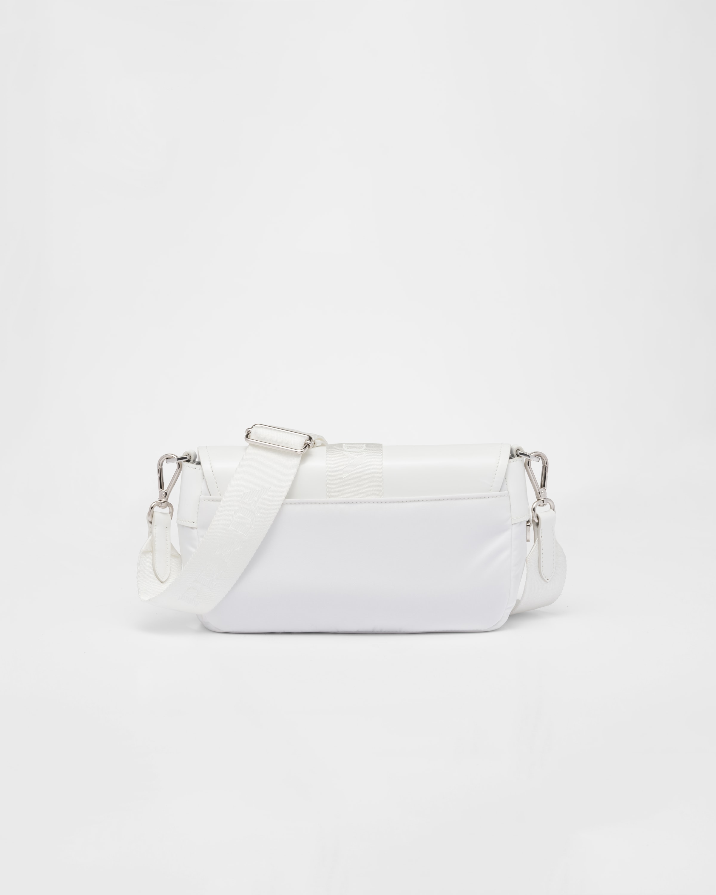 White prada clearance crossbody bag