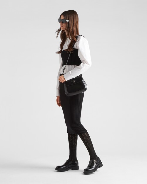 Prada Prada Cleo 亮面皮革单肩包 2