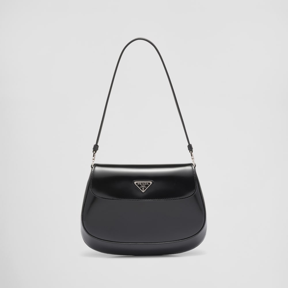 Prada Prada Cleo小号亮面皮革翻盖单肩包 1