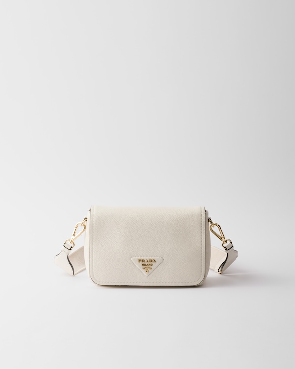 日本未入荷 White Saffiano leather mini-bag | PRADA 弁当箱・水筒