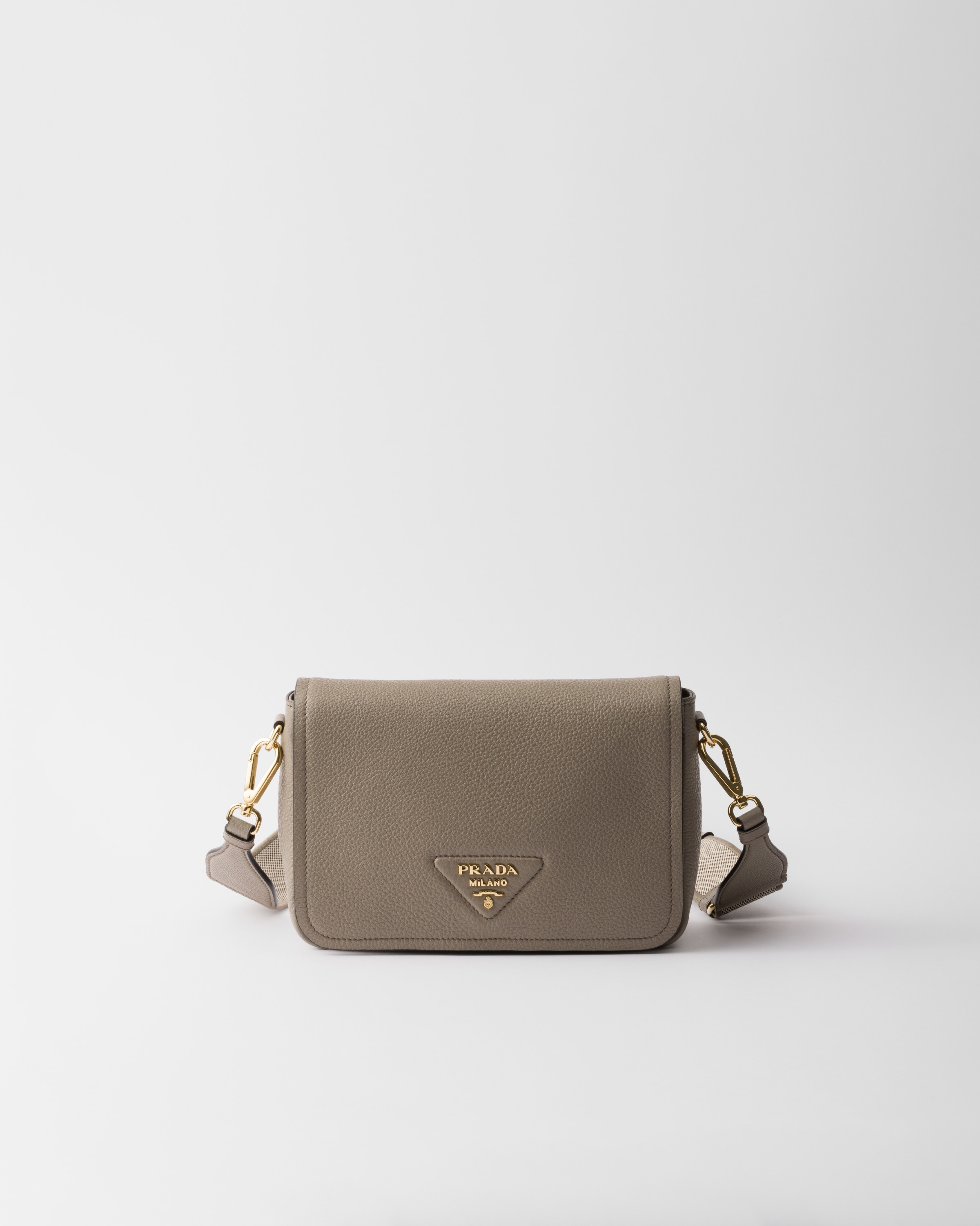 Clay Gray Leather shoulder bag | PRADA Clay Gray Leather shoulder bag | PRADA