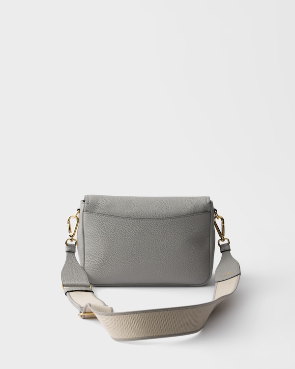 Leather shoulder bag - Granite Gray Leather shoulder bag - Granite Gray