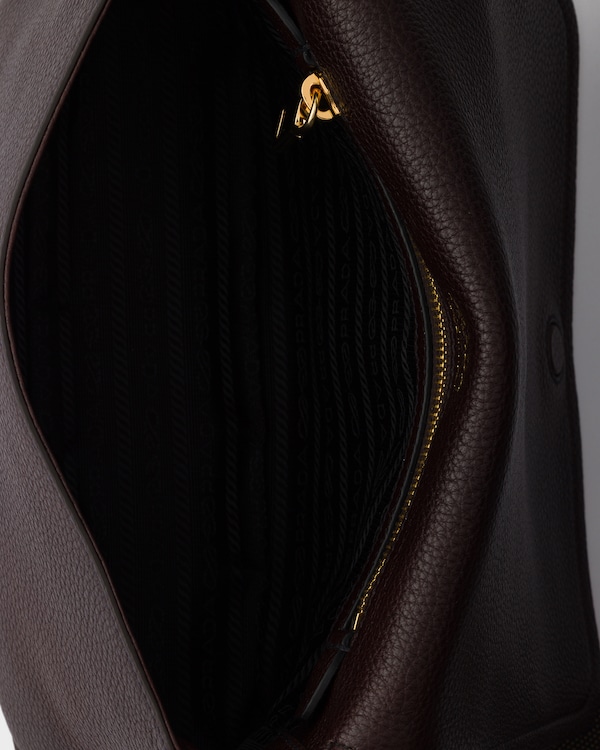Leather shoulder bag - Dark Brown Leather shoulder bag - Dark Brown