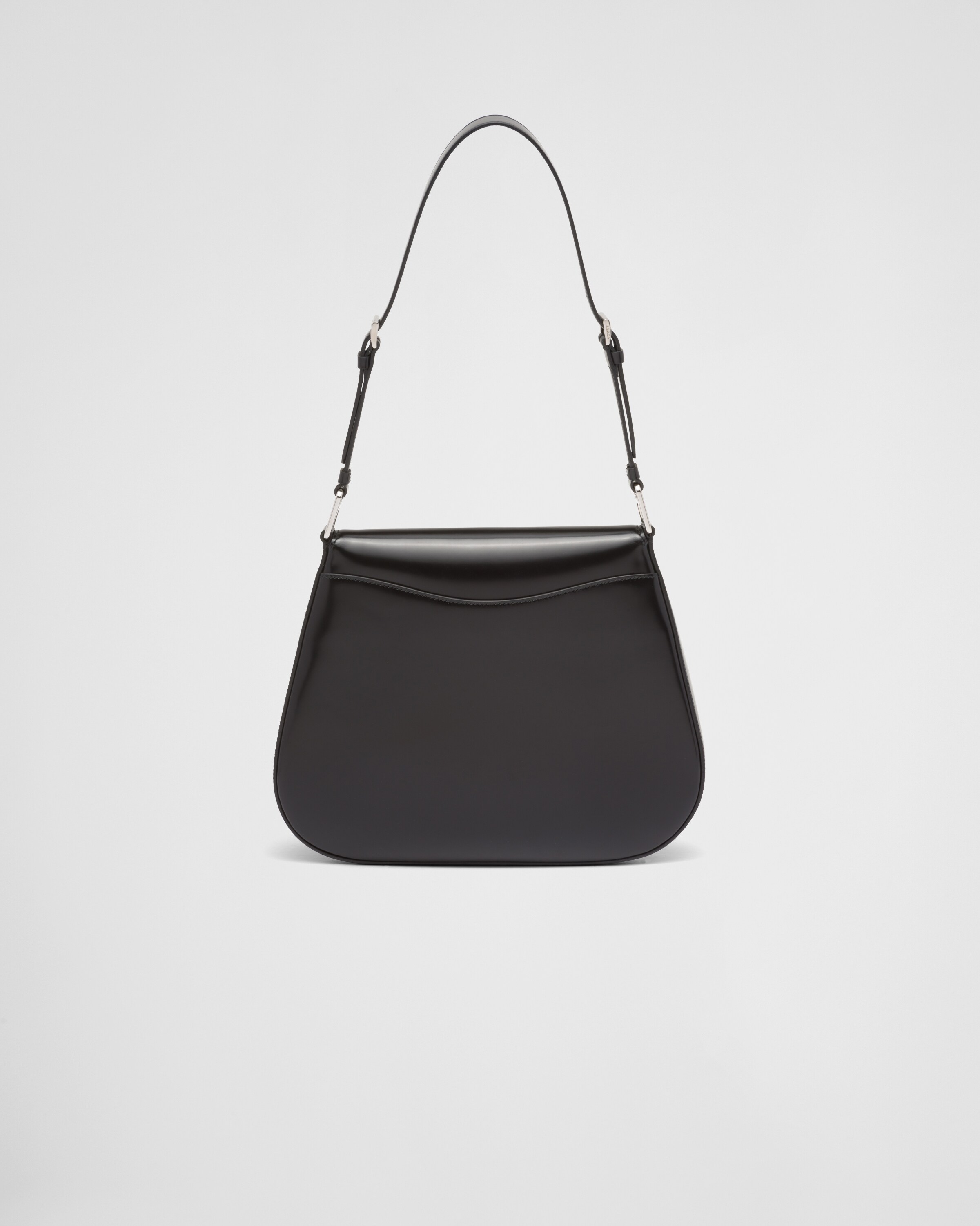 Prada Cleo Brushed Leather Flap Bag