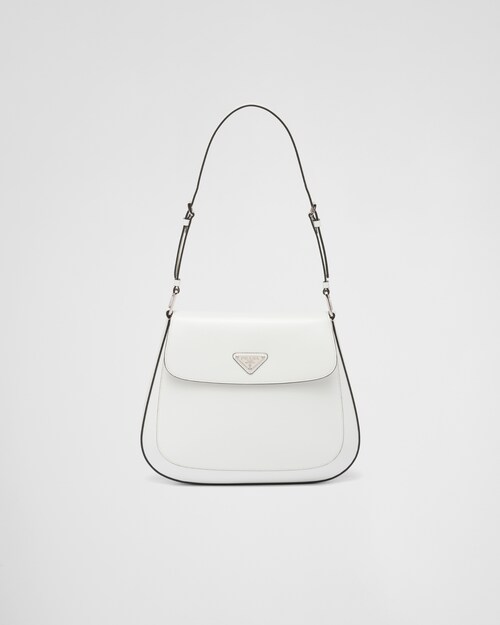 Prada حقيبة كتف Prada Cleo من الجلد المصقول، بطيّة 1