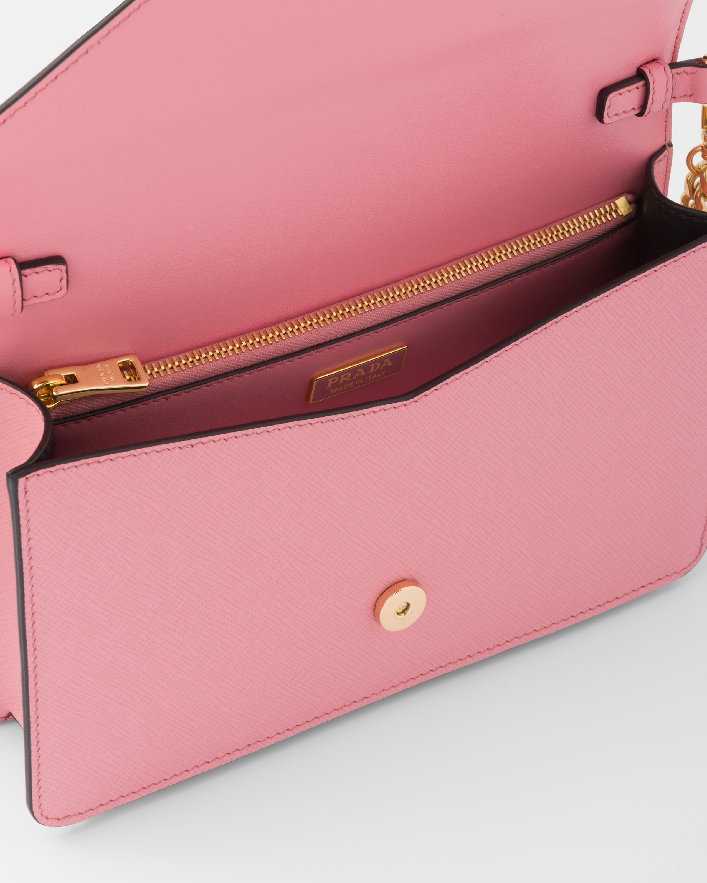Sac porté épaule en cuir Saffiano