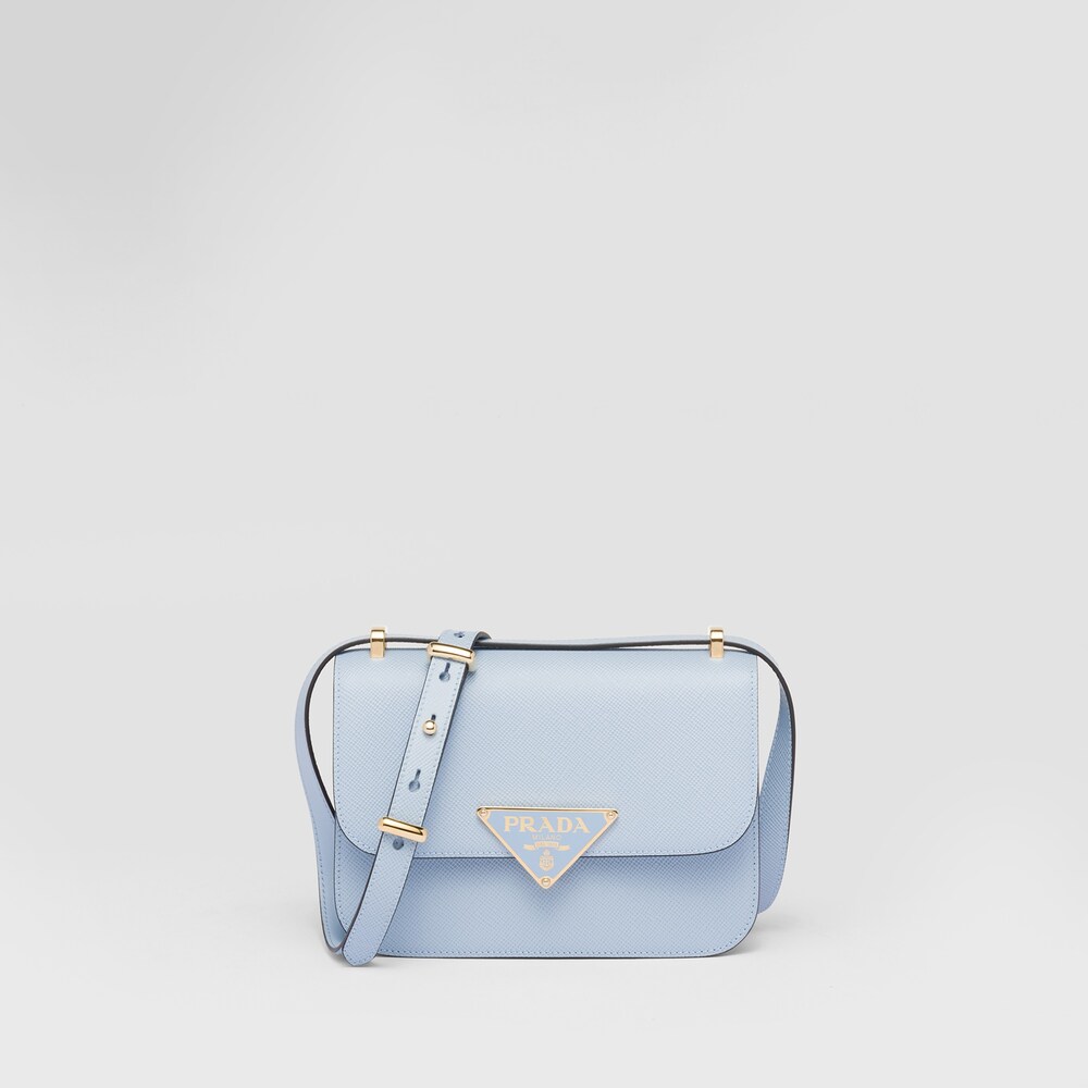 Prada Sac porté épaule en cuir Saffiano 1
