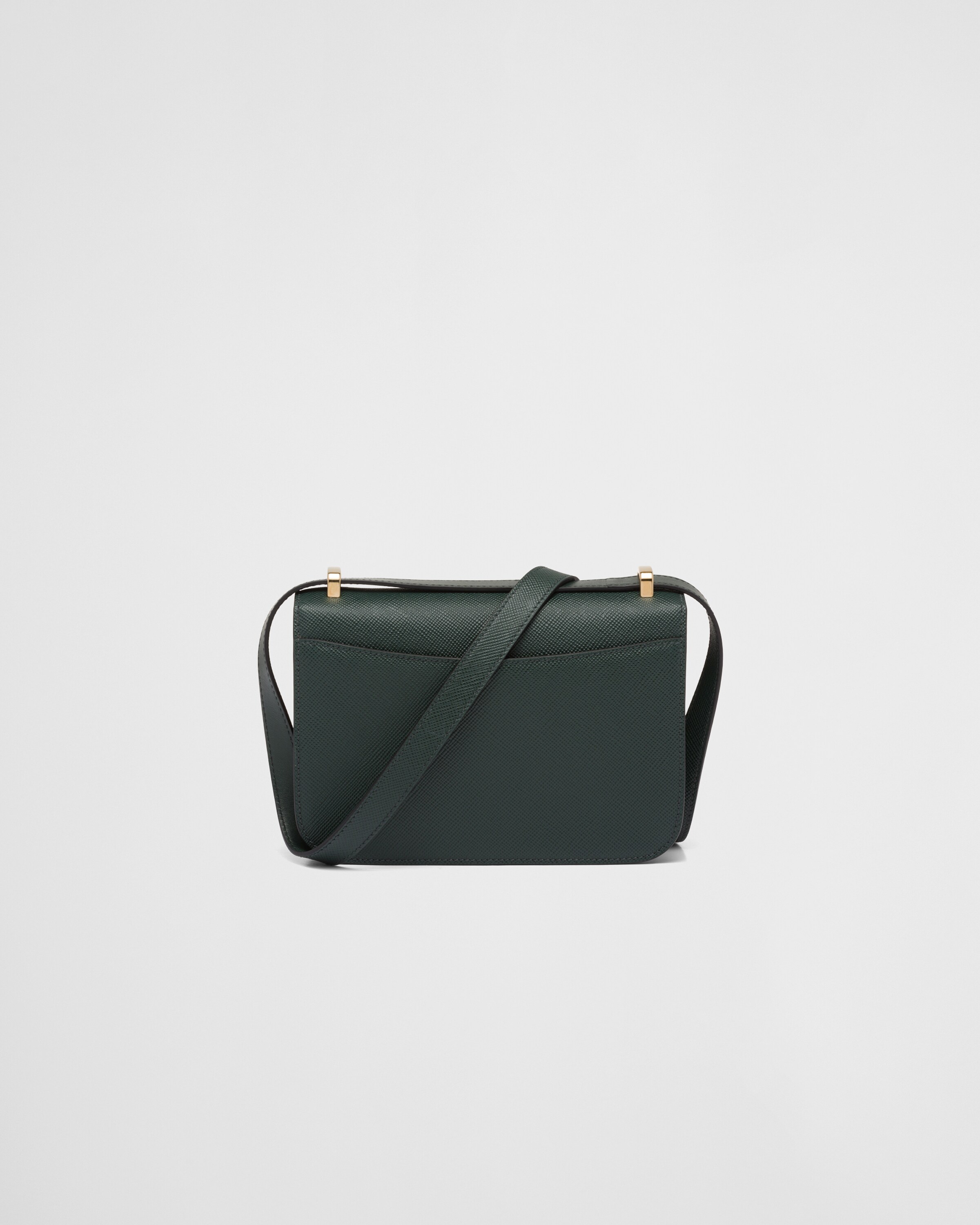 Prada حقيبة كتف من جلد سافيانو 4
