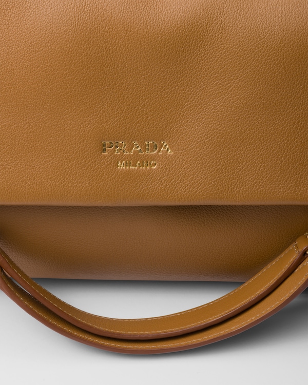 Prada Doux large leather shoulder bag - Caramel Prada Doux large leather shoulder bag - Caramel