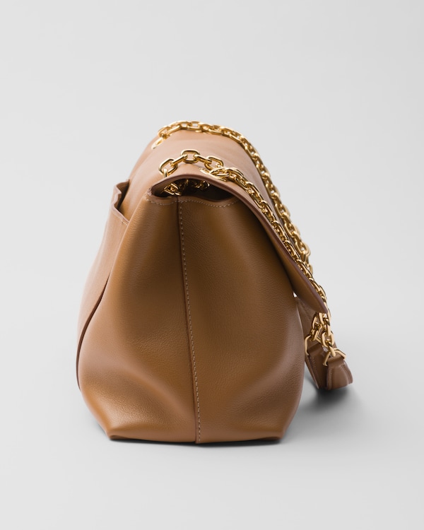 Prada Doux large leather shoulder bag - Caramel Prada Doux large leather shoulder bag - Caramel