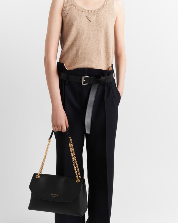 Prada Doux medium leather shoulder bag Prada Doux medium leather shoulder bag