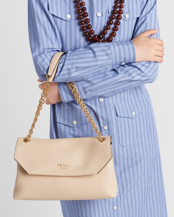 Prada Doux medium leather shoulder bag Prada Doux medium leather shoulder bag