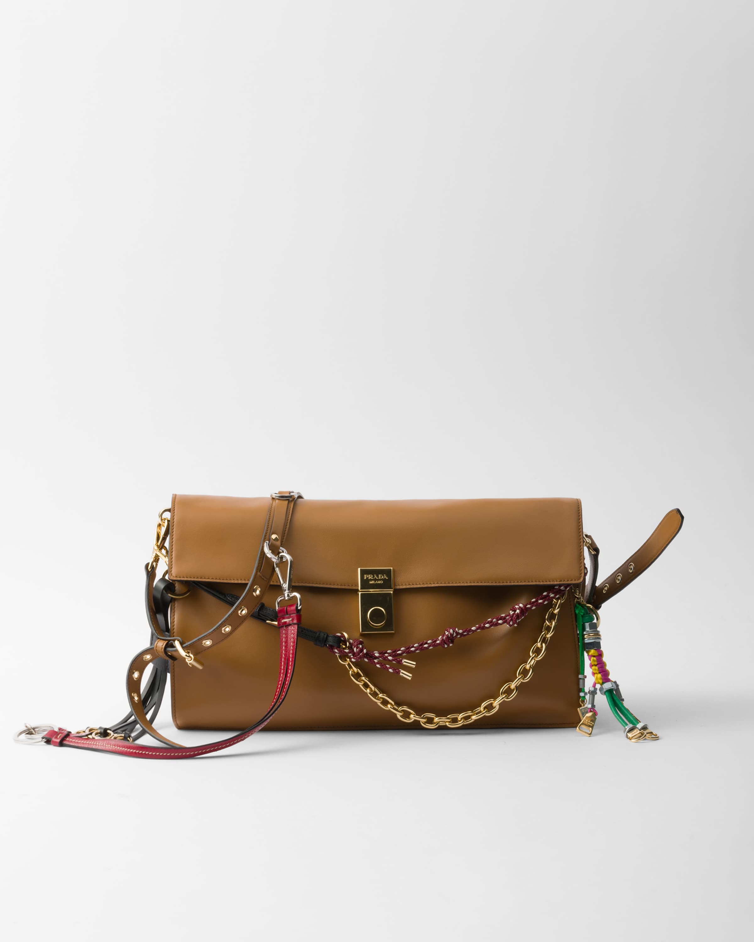 プラダ PRADA スニーカー ブーツ ベルクロ レザー ビブラム