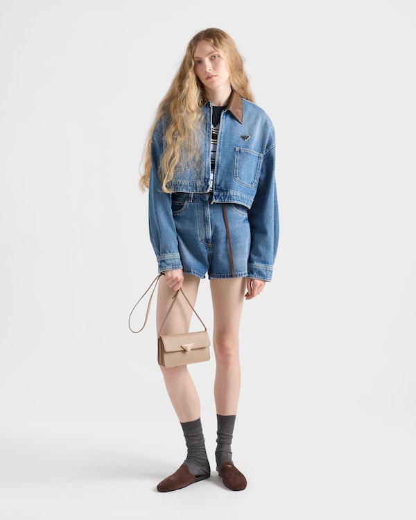 サフィアーノレザー ミニバッグ - カメオベージュ サフィアーノレザー ミニバッグ - カメオベージュ