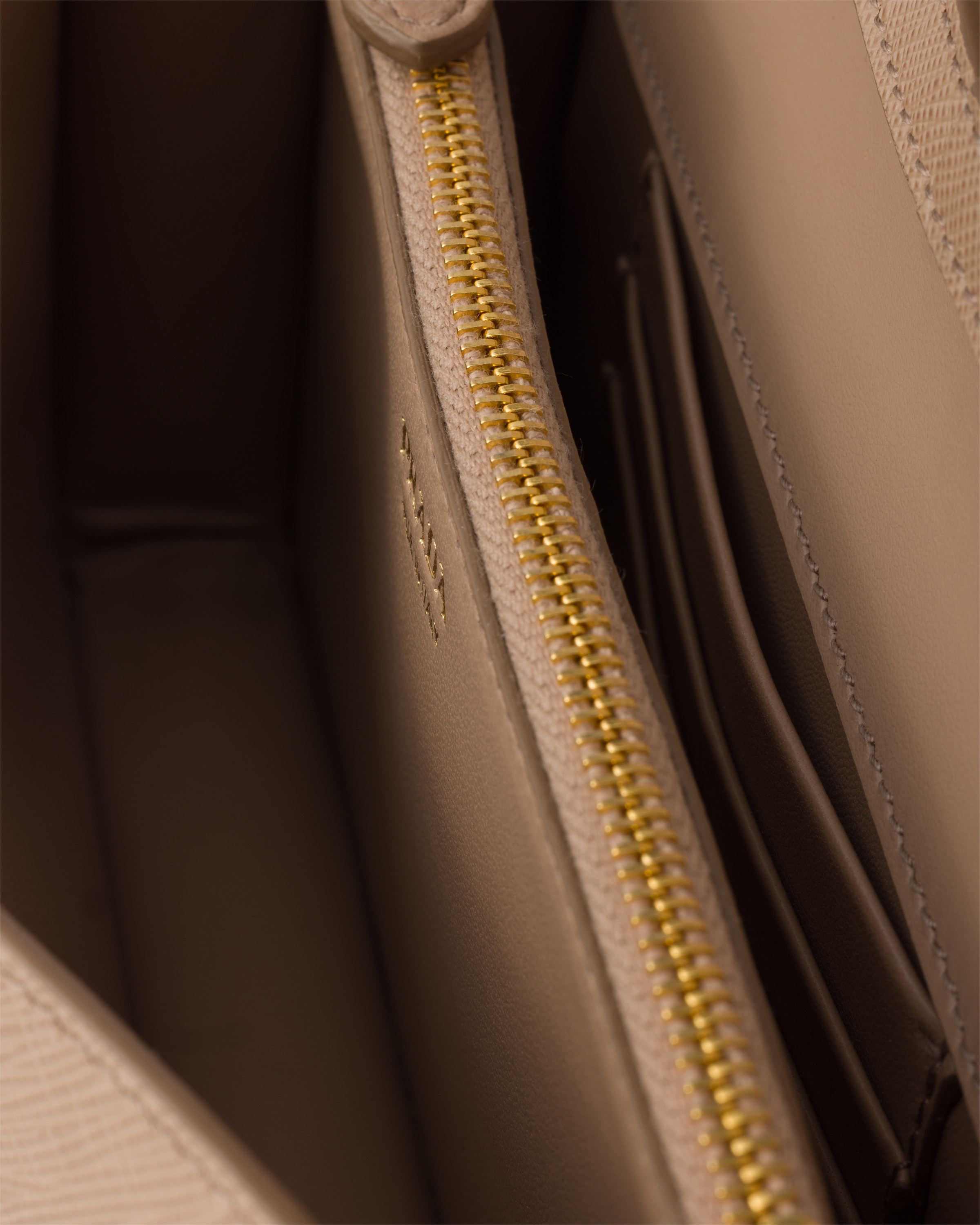 Mini Saffiano leather bag