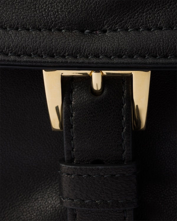 Prada Explore large nappa leather shoulder bag with flap Prada Explore large nappa leather shoulder bag with flap