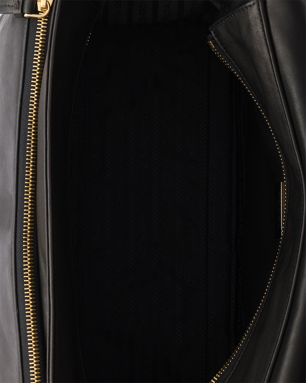 Prada Explore large nappa leather shoulder bag with flap Prada Explore large nappa leather shoulder bag with flap