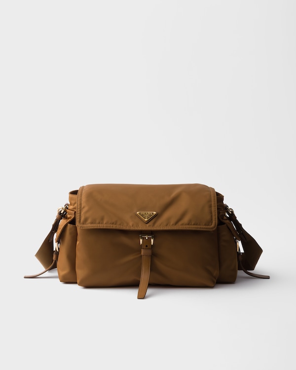 Prada Explore large Re-Nylon shoulder bag with flap Prada Explore large Re-Nylon shoulder bag with flap