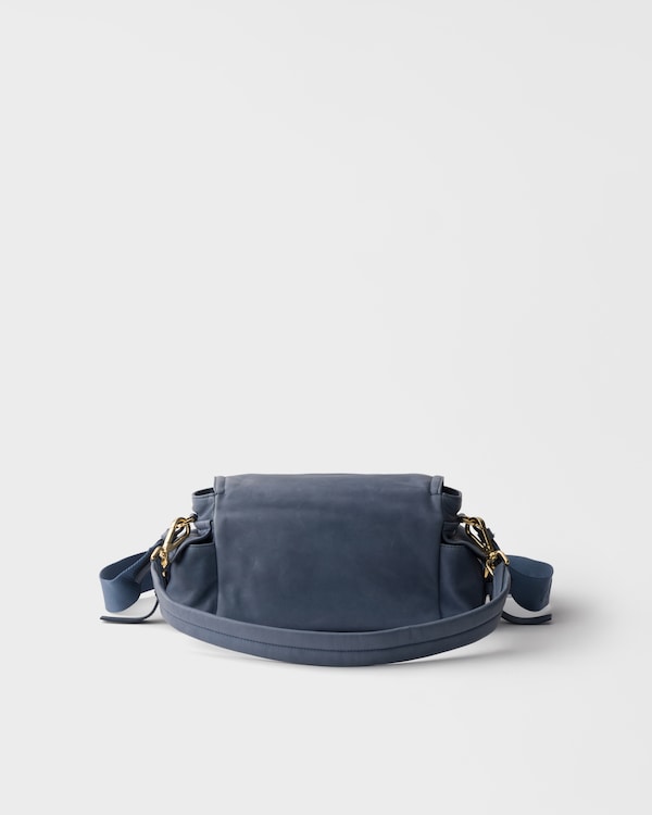 Borsa Prada Explore medium in nappa con pattina - Aviazione Borsa Prada Explore medium in nappa con pattina - Aviazione